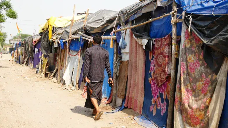 الروهينجا اللاجئون في الهند: لا مستقبل لنا ولا حماية 1 rohingya camp delhi