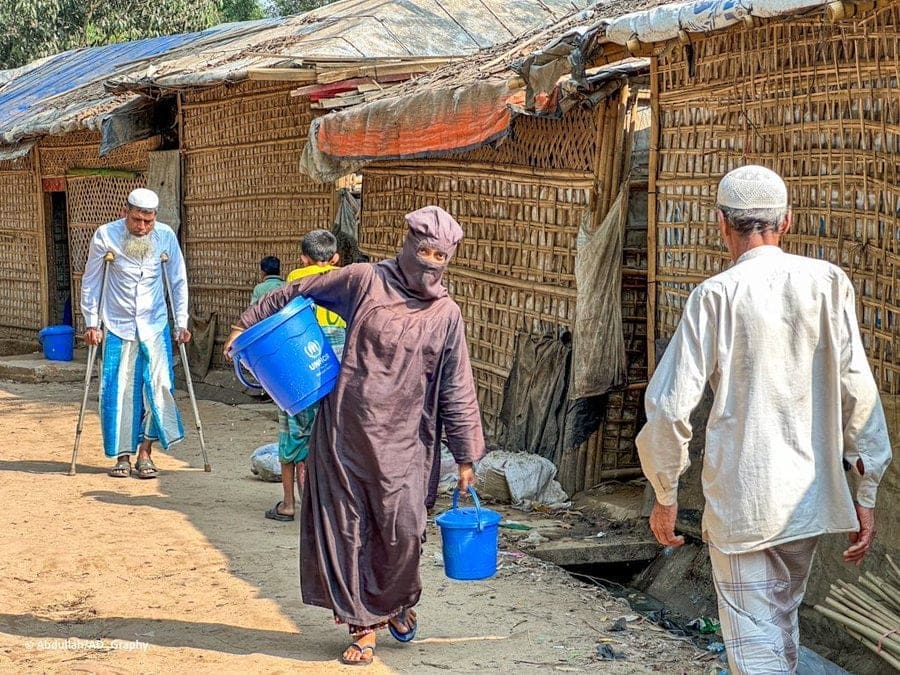 "وصل" تتفقد مخيمات اللاجئين الروهينجا في بنغلاديش خلال شهر رمضان 23 GJRUaUqa0AAbLHd