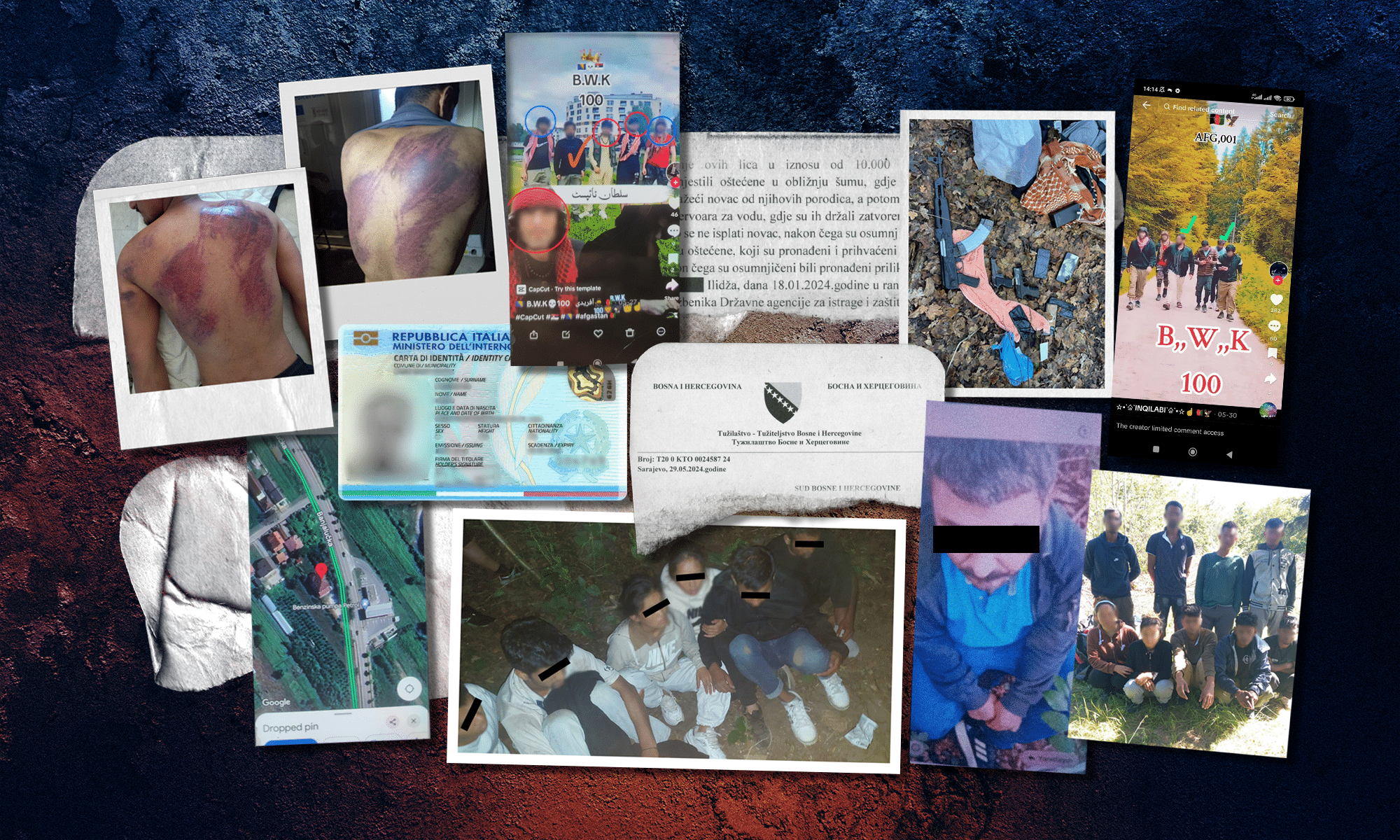 عصابة أفغانية مسلحة تعمل في البوسنة والهرسك تختطف طالبي اللجوء وتطالب بدفع فدية من عائلاتهم