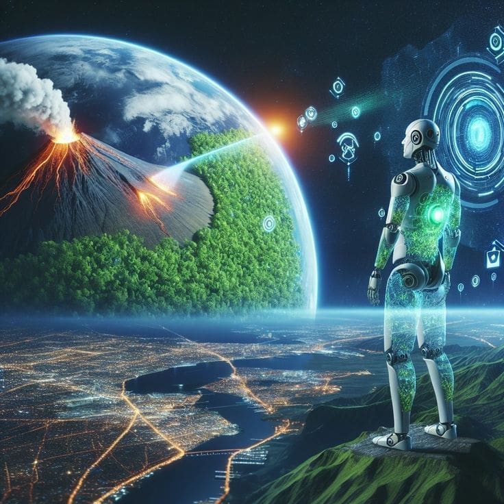 الذكاء الاصطناعي: حليف قوي في معركة مكافحة التغير المناخي 31 🌋 AI in Geoengineering AI models large scale climate interventions What if AI could help us safely mitigate climate change AIGeoengineering ClimateAction