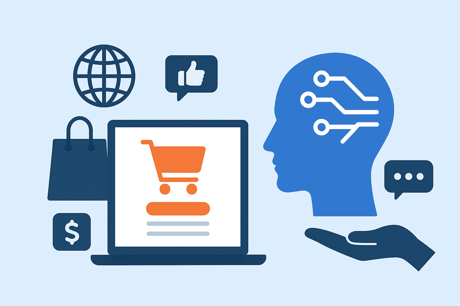 تأثير الذكاء الاصطناعي على التجارة الإلكترونية وخدمة العملاء 25 ChatGPT Image 14 أغسطس 2025، 12 35 30 م