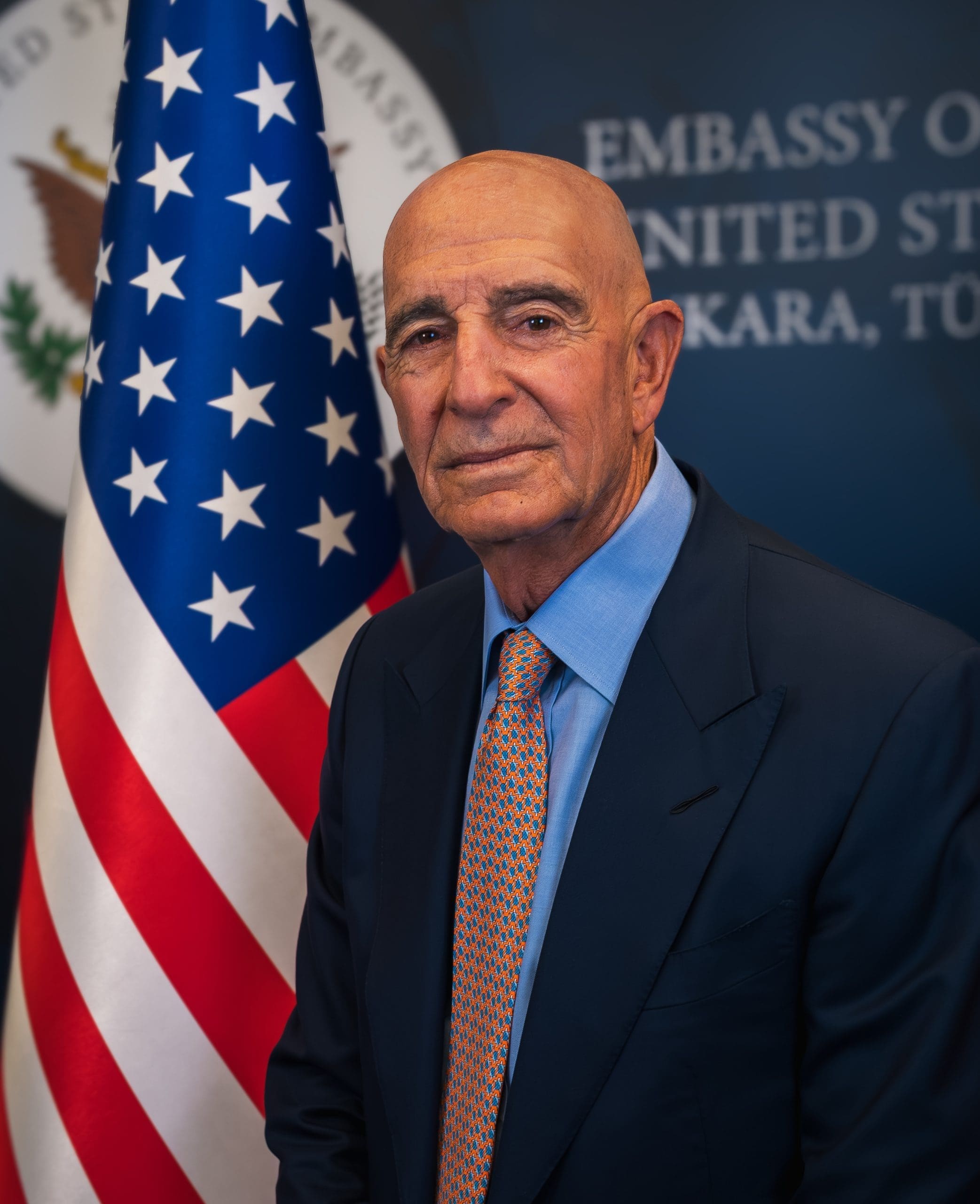 United States Ambassador to Turkey Thomas Joseph Barrack Jr scaled