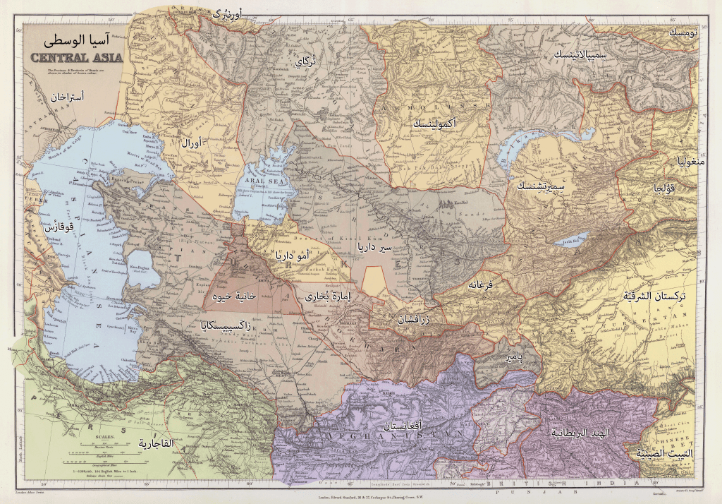 central asia 1901s