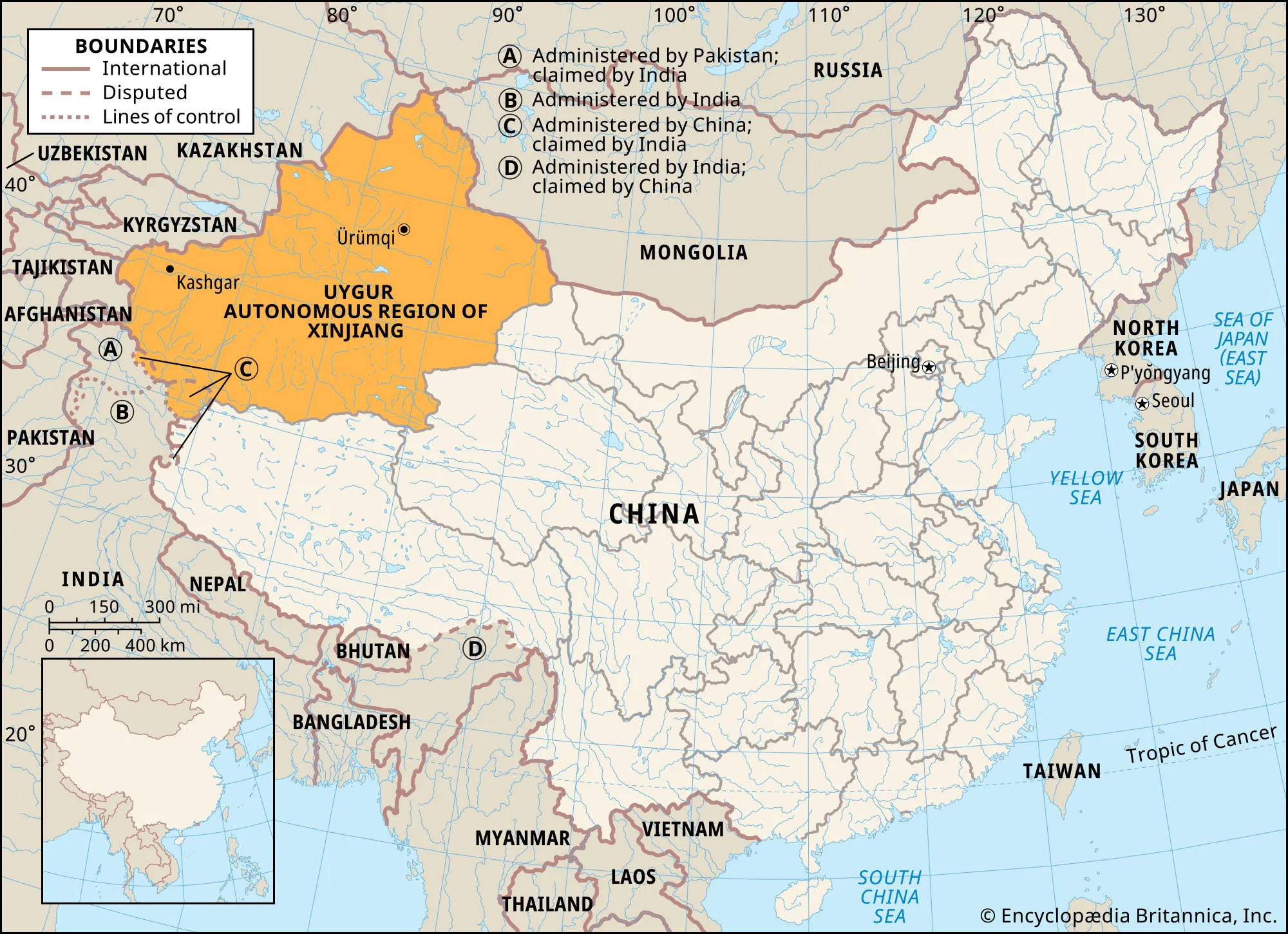 Uygur Autonomous Region of Xinjiang China