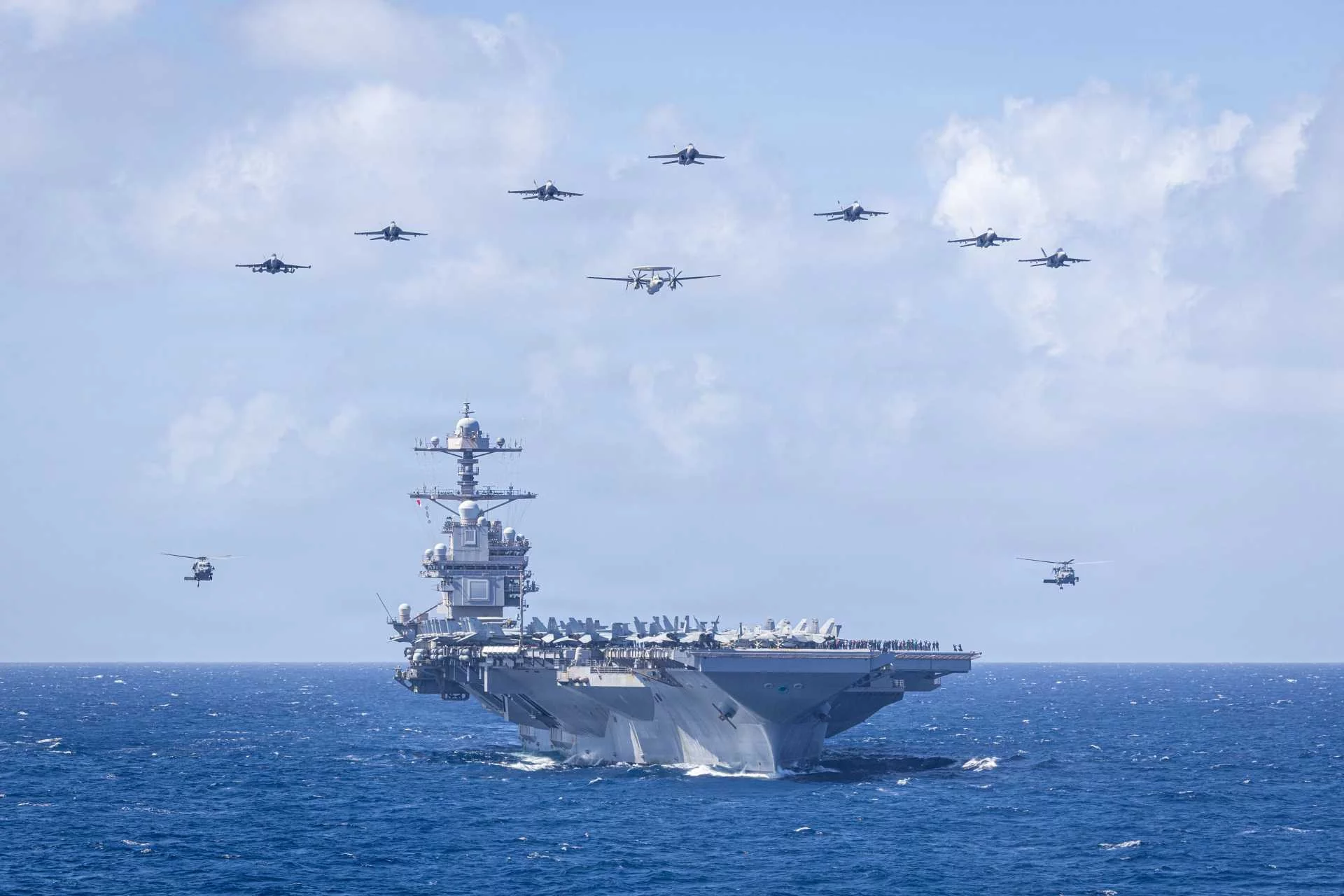 Worlds largest aircraft carrier USS Gerald R. Ford enters Red Sea for first time as US expands strikes on Iran 925 001 3a7b0a1b