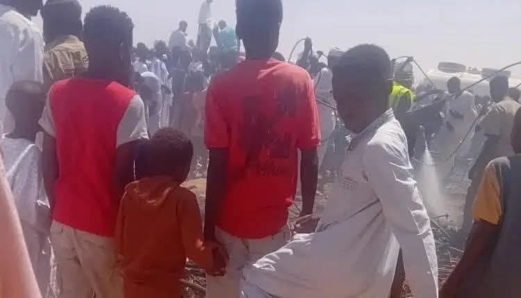حريق يلتهم 54 خيمة بمركز لإيواء النازحين في الولاية الشمالية بالسودان 5 photo 2026 05 30 23 53 58
